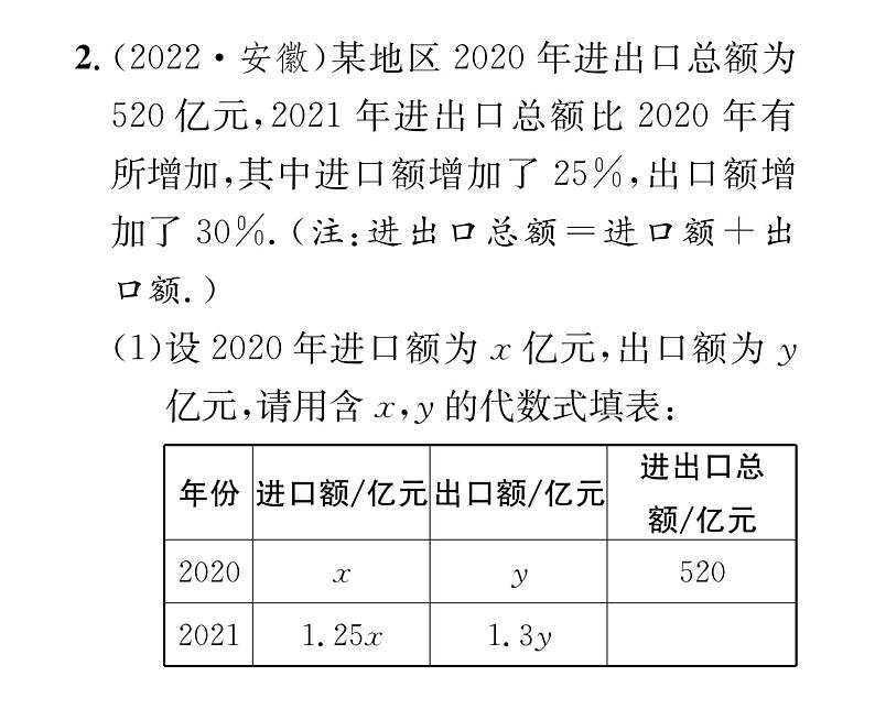 北师大版八年级数学上册第5章二元一次方程组4 应用二元一次方程组——增收节支课时训练课件PPT03