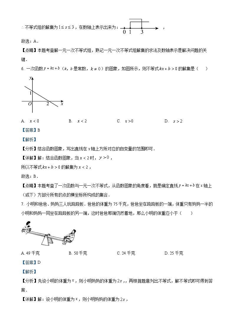 精品解析:广东省深圳市宝安区振兴学校2022-2023学年八年级下学期期中考试数学试题03