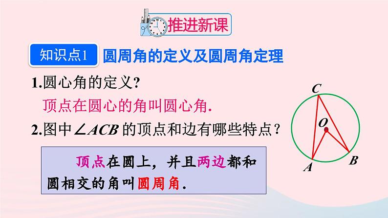 第二十四章圆24.1圆的有关性质24.1.4圆周角课件(人教版九上)第4页