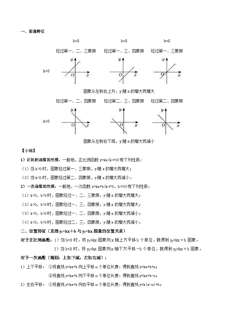 中考数学一轮复习常考题型突破练习专题13 一次函数(原卷版)第3页