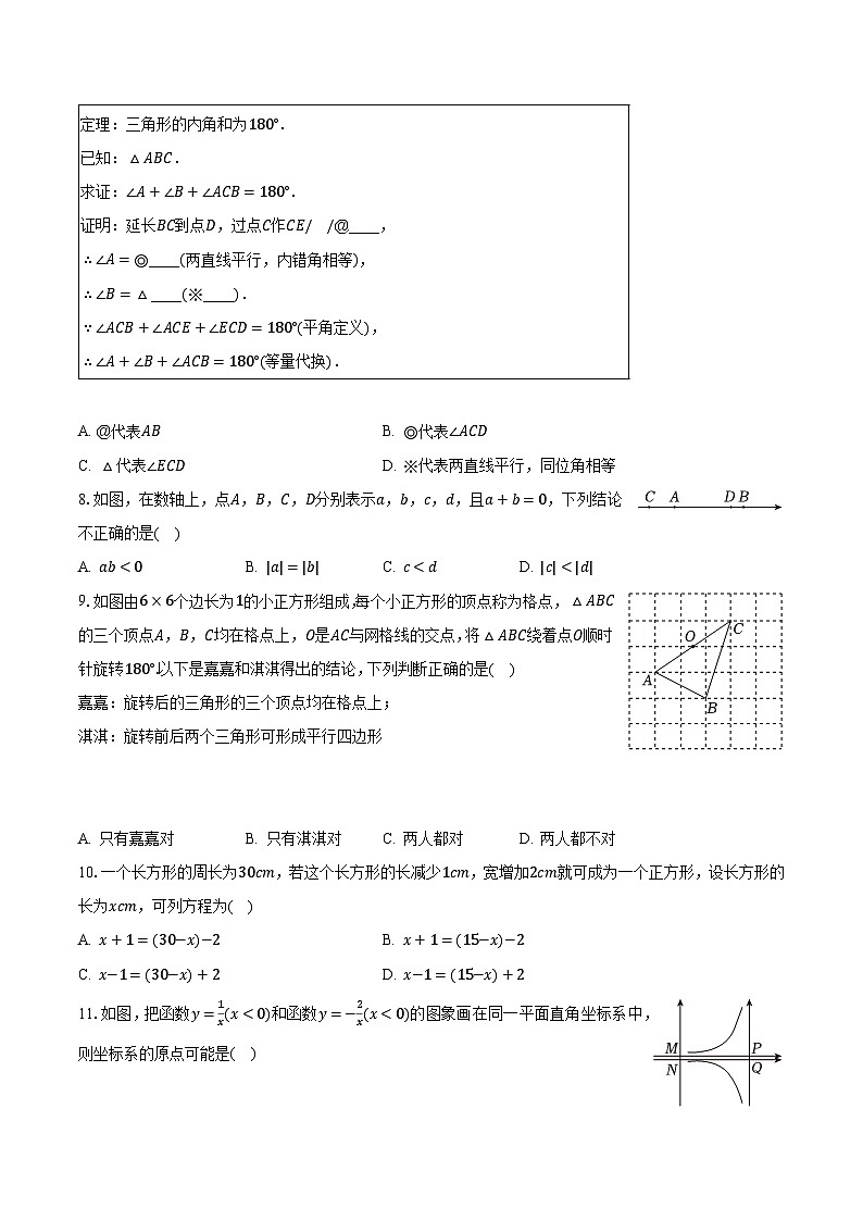 2023年河北省沧州市任丘市中考数学二模试卷(含解析)02