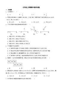 山东省潍坊市2023年七年级上学期期中数学试题(附答案）