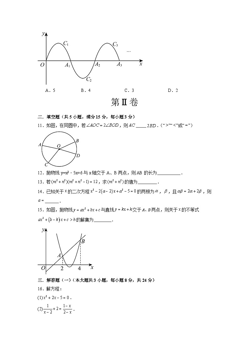 数学(考试版)A4第3页