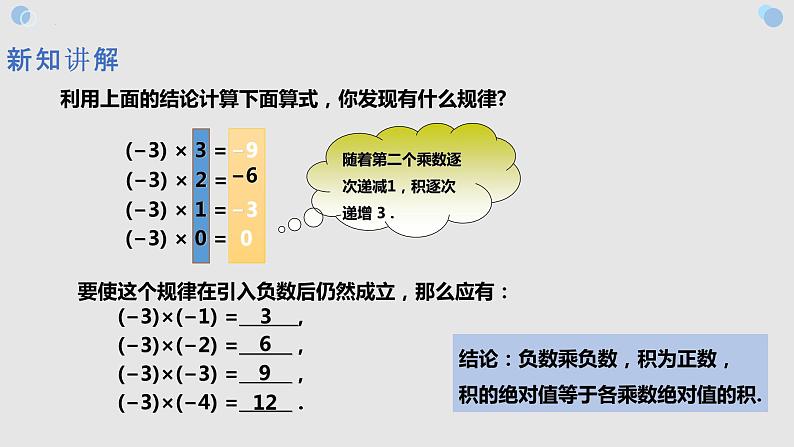 +1.4.1有理数的乘法(第1课时)课件++2023--2024学年人教版七年级数学上册第8页