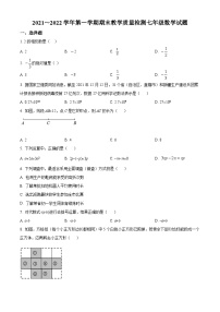 精品解析：广东省深圳市盐田区2021-2022学年七年级上学期期末数学试题