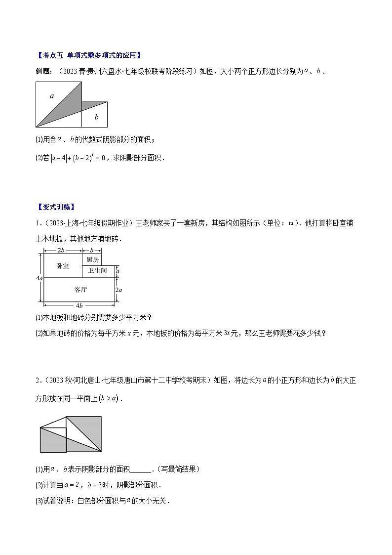 专题14.3 整式乘法之十四大考点-【学霸满分】2023-2024学年八年级数学上册重难点专题提优训练(人教版)03