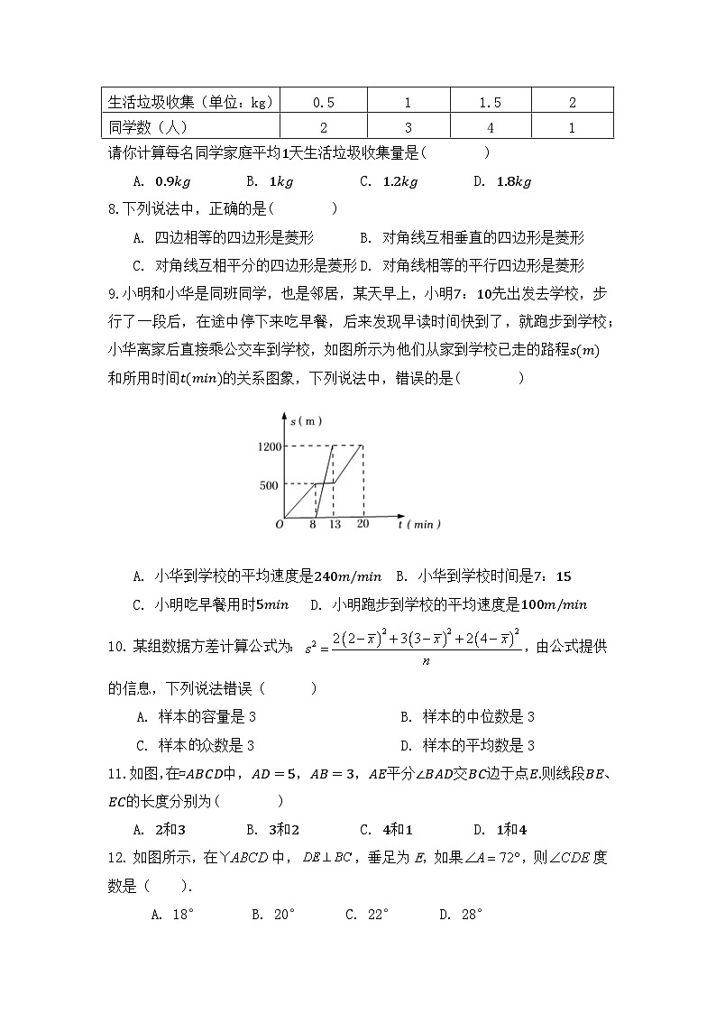海南省乐东县2022-2023学年八年级下学期期末检测数学试题第2页