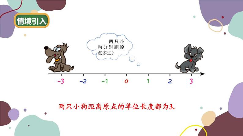 北师版数学七年级上册 2.3 绝对值课件第3页