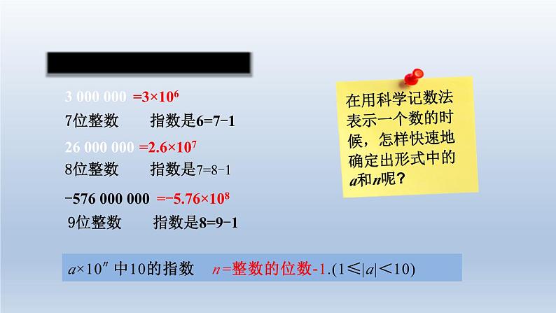 人教版数学七年级上册 1.5 科学记数法、近似数课件05
