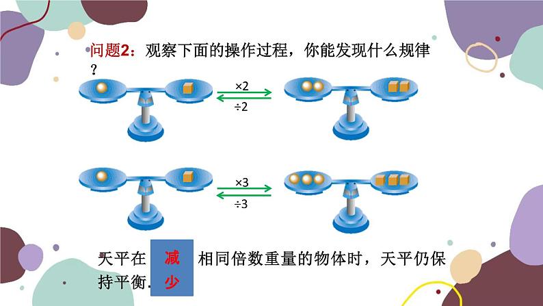 人教版数学七年级上册 3.1 第2课时 等式的性质课件第8页