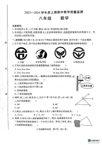 河南省信阳市2023-2024学年八年级上学期11月期中数学试题
