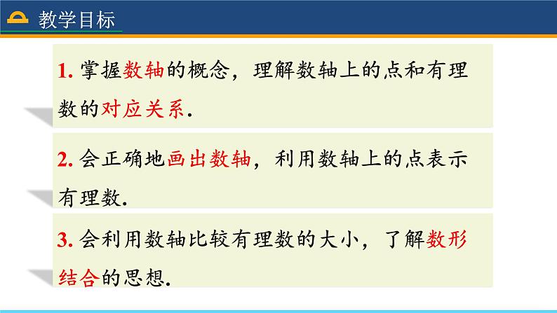 人教版数学7年级上册 1.2.2 数轴 课件第4页