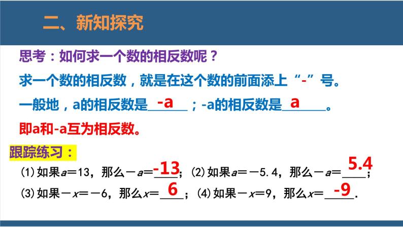 2.3 绝对值 课件-北师大版数学七年级上册08