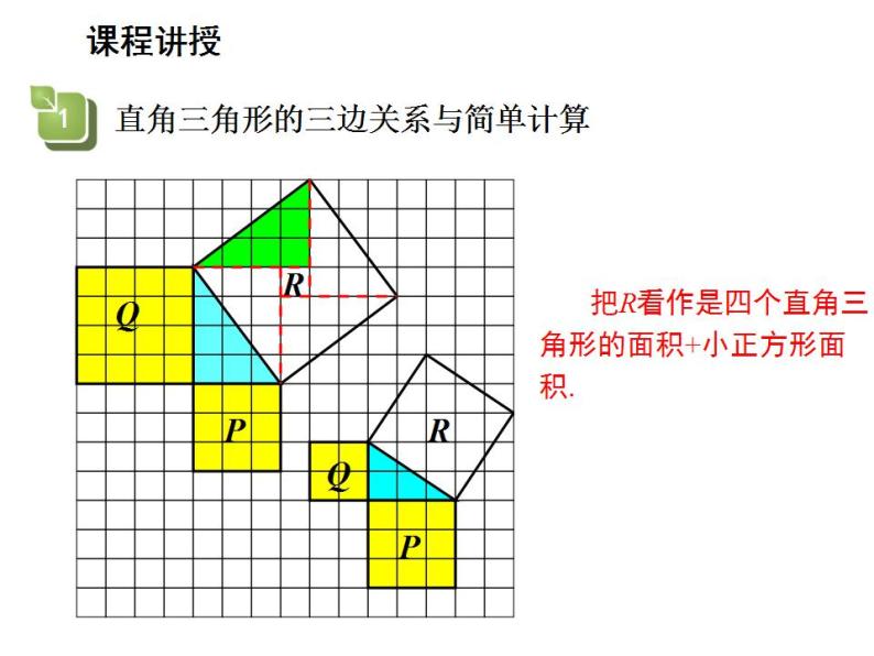 14.1.1 直角三角形三边的关系 华东师大版八年级数学上册教学课件07