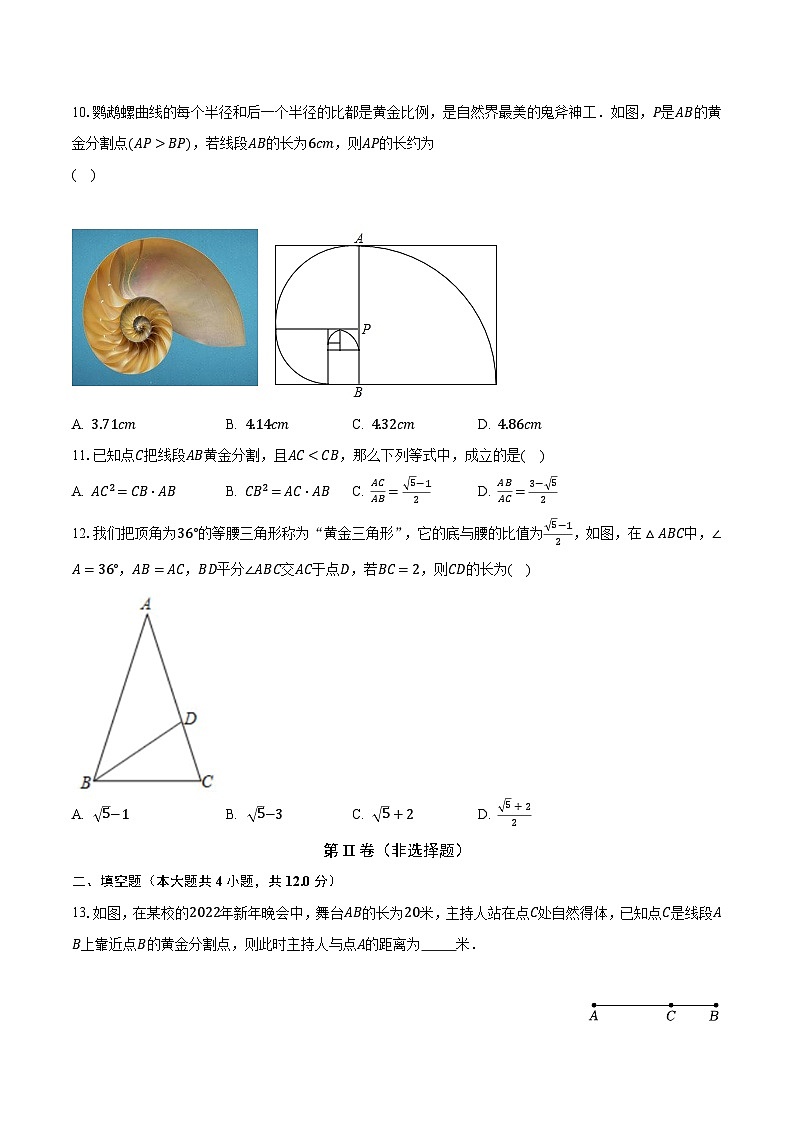 27.1图形的相似 人教版初中数学九年级下册同步练习(含答案解析)第2页