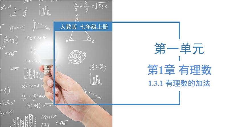 1.3.1 有理数的加法(第一课时) 课件-人教版初中数学七年级上册01