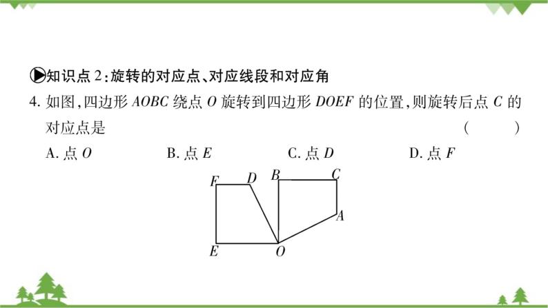 华东师大版数学七年级下册 10.3.1 图形的旋转 课件08
