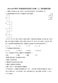2022-2023学年广东省深圳市龙华区七年级（上）期末数学试卷（含答案解析）