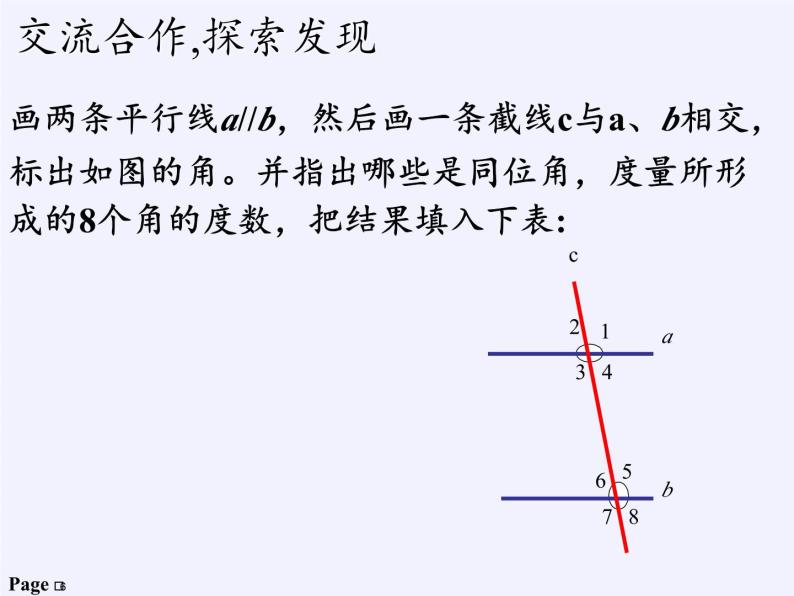 沪科版数学七年级下册 10.3 平行线的性质(11) 课件06