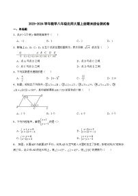 2023-2024学年数学八年级北师大版上册期末综合测试卷