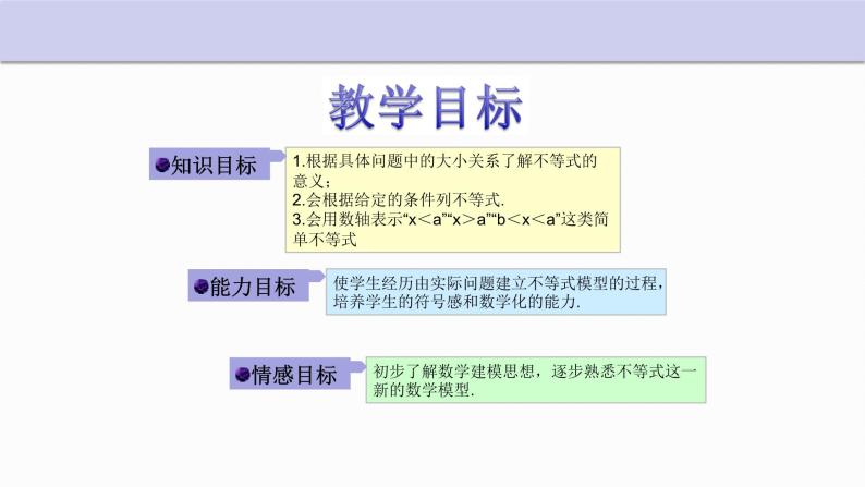 3.1 认识不等式 浙教版数学八年级上册课件 (2)02