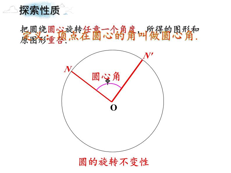 3.4.1 圆心角 浙教版数学九年级上册课件第3页