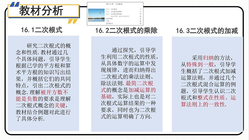 第十六章 二次根式 单元解读 课件 2023—2024学年人教版数学八年级下册第6页