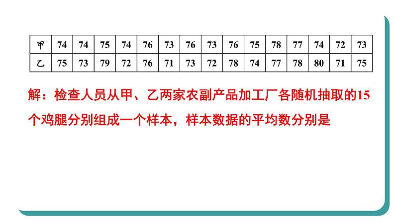 20.2 数据的波动程度 第2课时 根据方差做决策课件 2023—2024学年人教版数学八年级下册第5页
