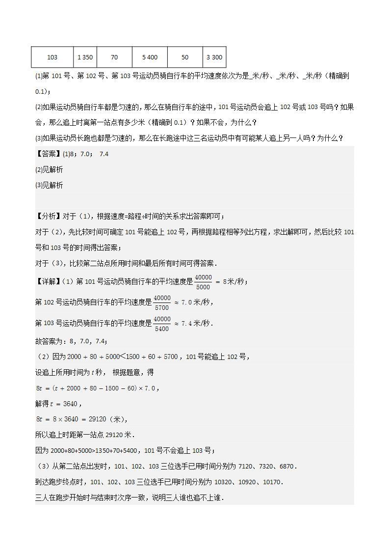 预测06 一元一次方程的应用（13种常见题型专练）-2023-2024学年七年级数学上学期期末考点预测（人教版）02