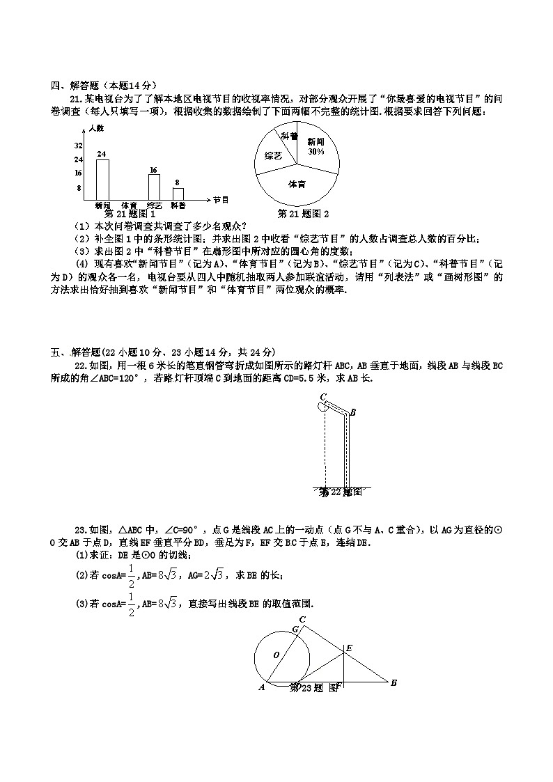 2019年辽宁省盘锦市中考数学真题及答案03