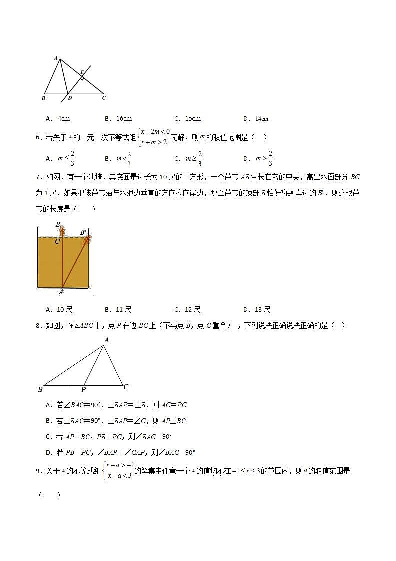 期中测试卷04(测试范围:第1-3章)(原卷版)第2页