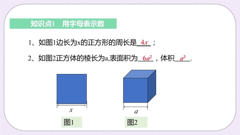 3.1 字母表示数 课件05