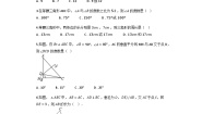 浙教版八年级上册2.3 等腰三角形的性质定理当堂达标检测题