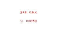 4.5 合并同类项 浙教版七年级数学上册教学课件