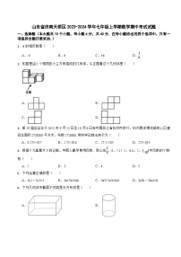 山东省济南天桥区2023-2024学年七年级上学期数学期中考试试题