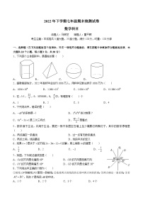 【全套精品专题】通用版湖南省长沙市-2022-2023-2雅礼七下入学（即七上期末）数学试卷（知识梳理+含答案）