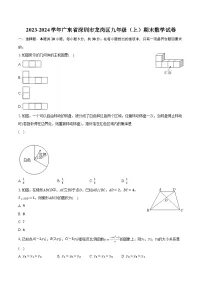 2023-2024学年广东省深圳市龙岗区九年级（上）期末数学试卷（含解析）