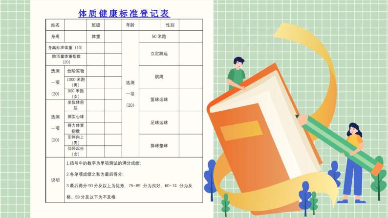 20.3 课题学习 体质健康测试中的数据分析 8年级人教数学下册{课件+教案+导学案]05