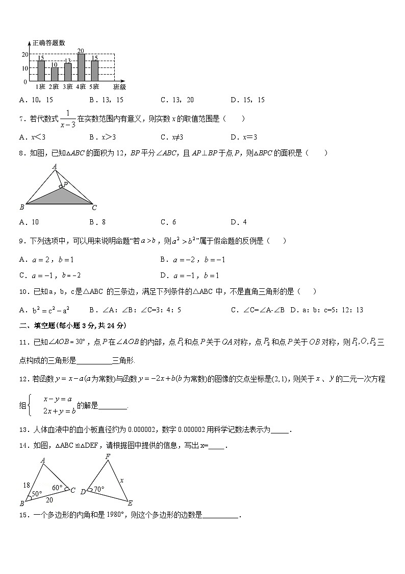 2023-2024学年河南省信阳罗山县联考八年级数学第一学期期末复习检测模拟试题含答案第2页