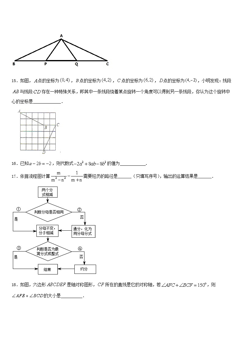 2023-2024学年湖南省益阳市赫山区八上数学期末综合测试试题含答案第3页