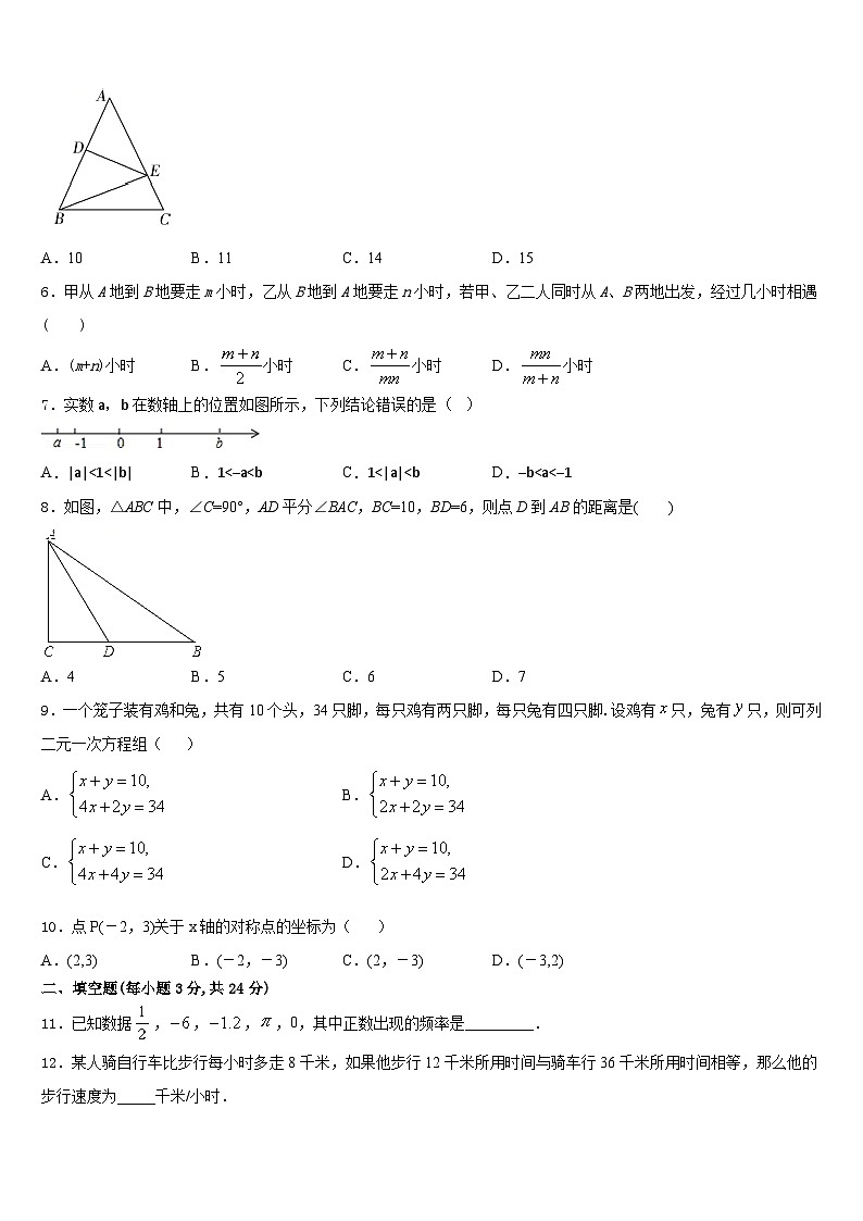 2023-2024学年湖南省长沙市麓山国际实验学校八年级数学第一学期期末达标测试试题含答案第2页