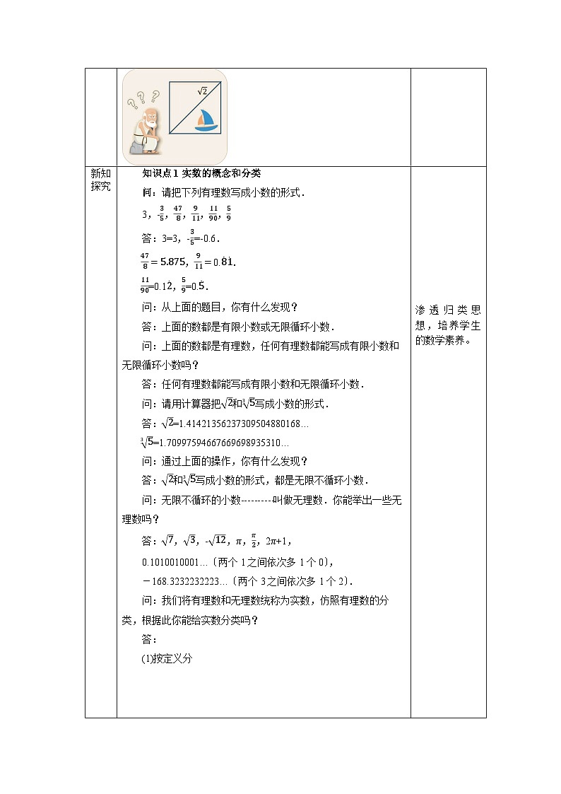 【核心素养】七年级下册6.3实数(第1课时) 课件PPT+教案+随堂检测+课后练习02