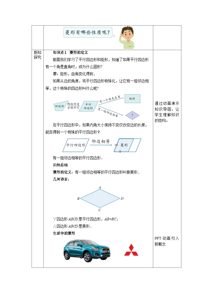 【核心素养】人教版数学八年级下册18.2.2菱形(第1课时) 课件PPT+教案+随堂检测+课后练习02