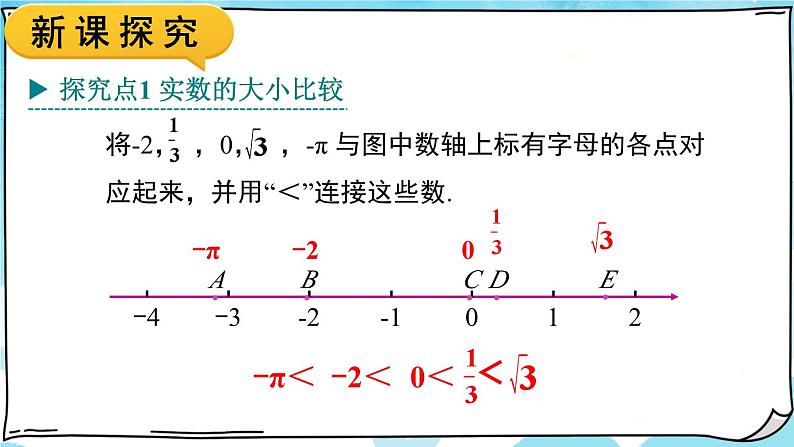 人教版七年级数学下册课件 6.3 第2课时 实数的大小比较与运算第4页