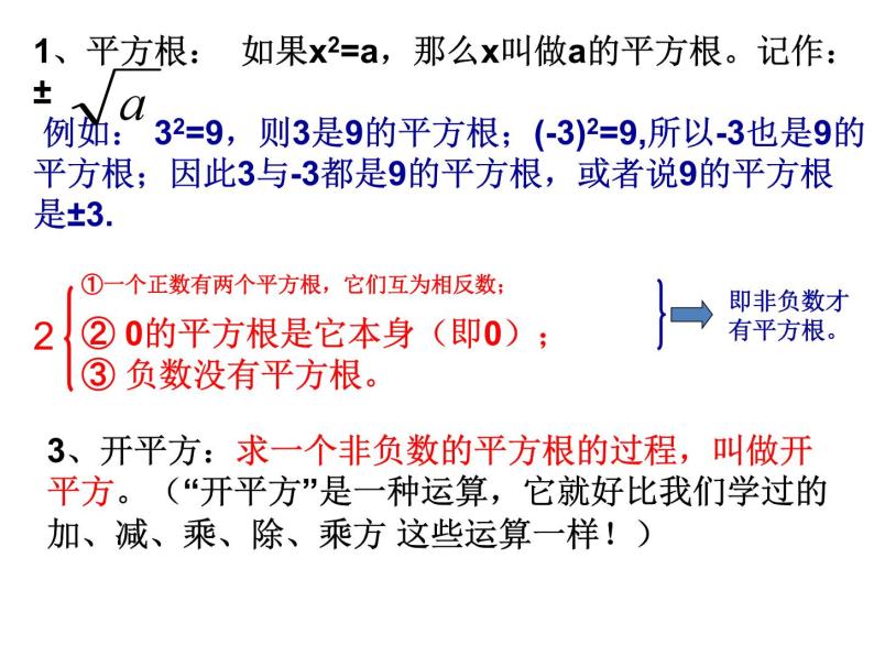 春上海教育版数学七年级下册.《数的开方》ppt课件07