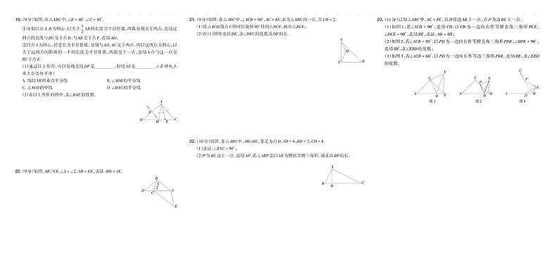 河南省洛阳市栾川县2022—2023学年第一学期期末八年级数学教学质量检测试卷(华师版)含答案第2页