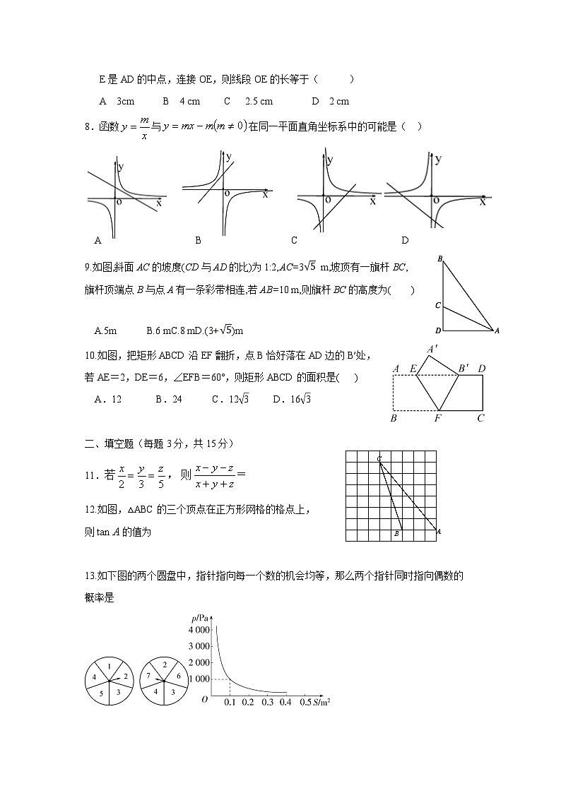 辽宁省丹东市五校2024届九年级上学期12月联考数学试卷(含答案)第2页