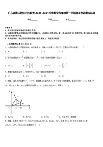 广东省湛江地区六校联考2023-2024学年数学九年级第一学期期末考试模拟试题含答案