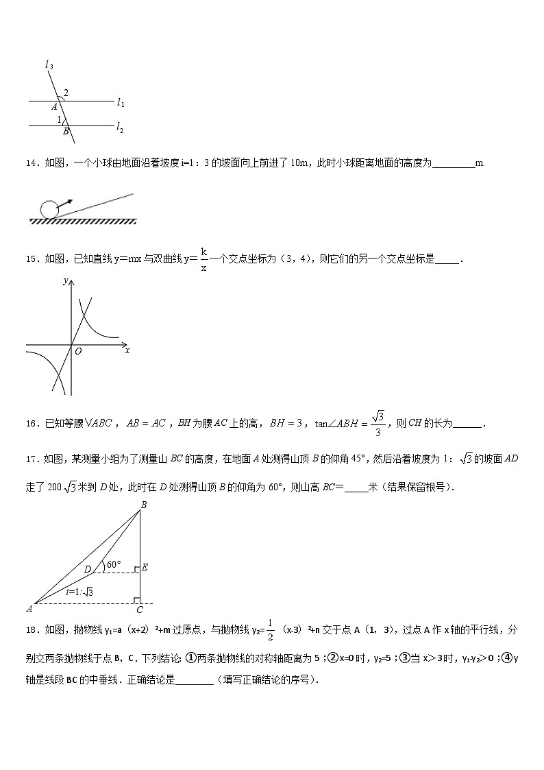 2023-2024学年江苏省南京师大附中数学九上期末学业质量监测试题含答案第3页