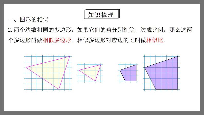 人教版数学九年级下册 第二十七章 《相似》(章末小结)课件+章末测试(含答案解析)05